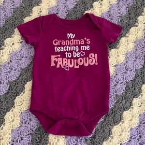 3/$12 Grandma Baby Girl Onesie